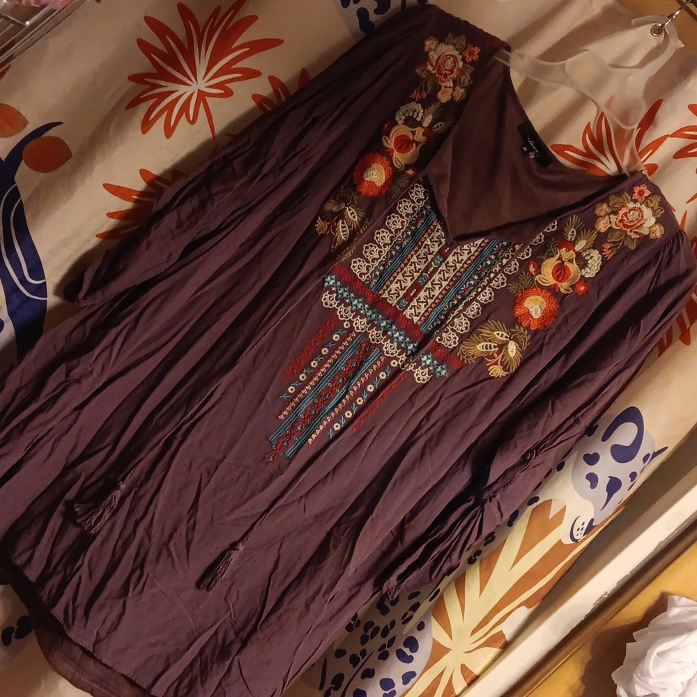 Lined tunic